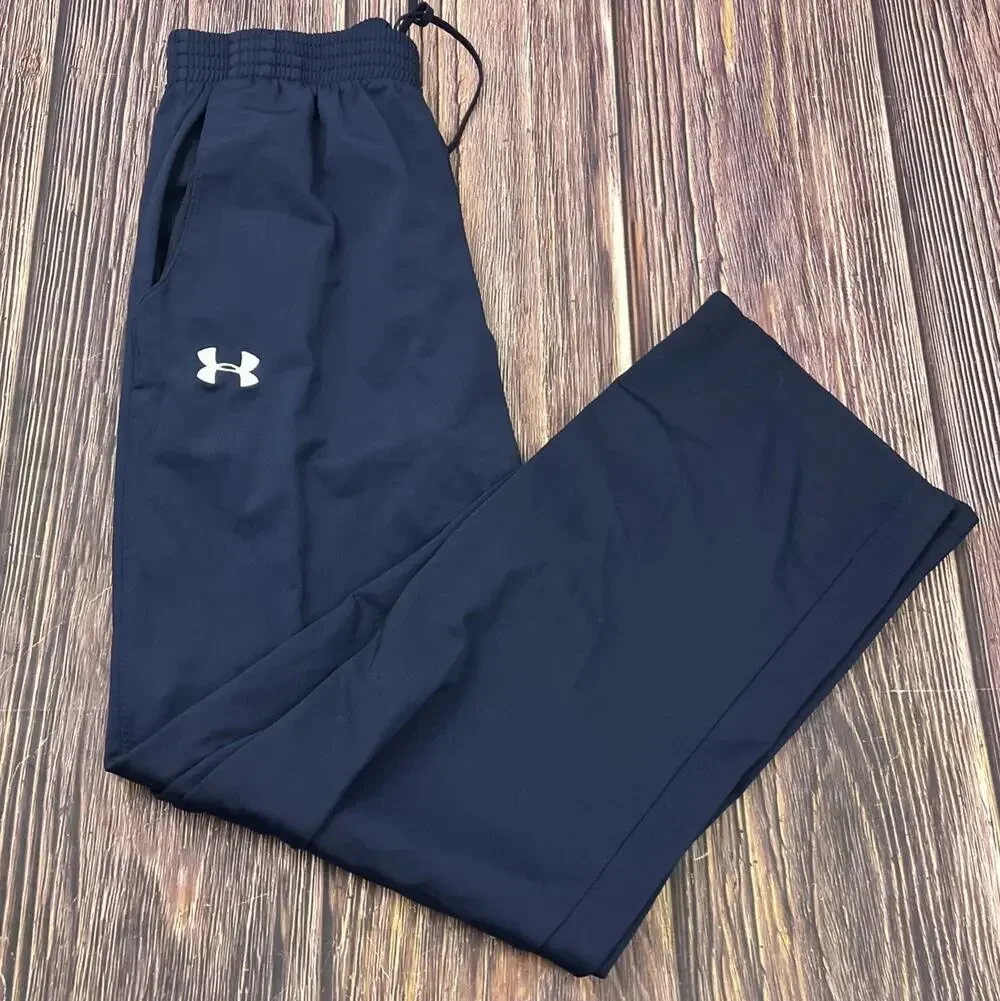 Under Armour UA Blue Track Pants Mens Size Medium